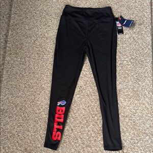 Fanatics Buffalo Bills black stretch womens leggings, size small